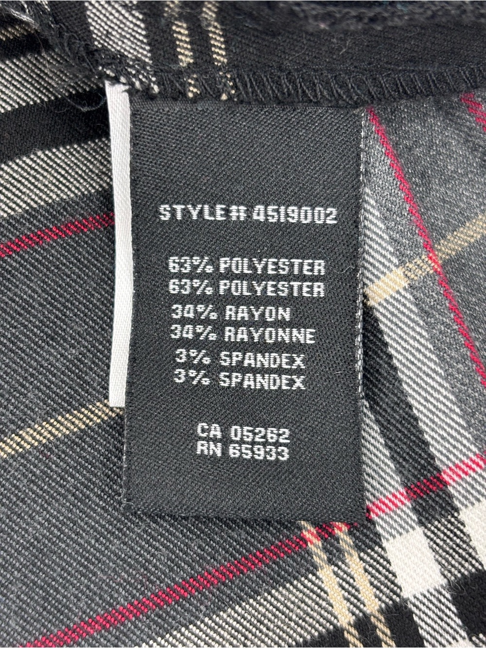 Point Zero Nicole Benisti Black and Gray Plaid Pleated A-Line Mini Skirt, 10 - Picture 13 of 14